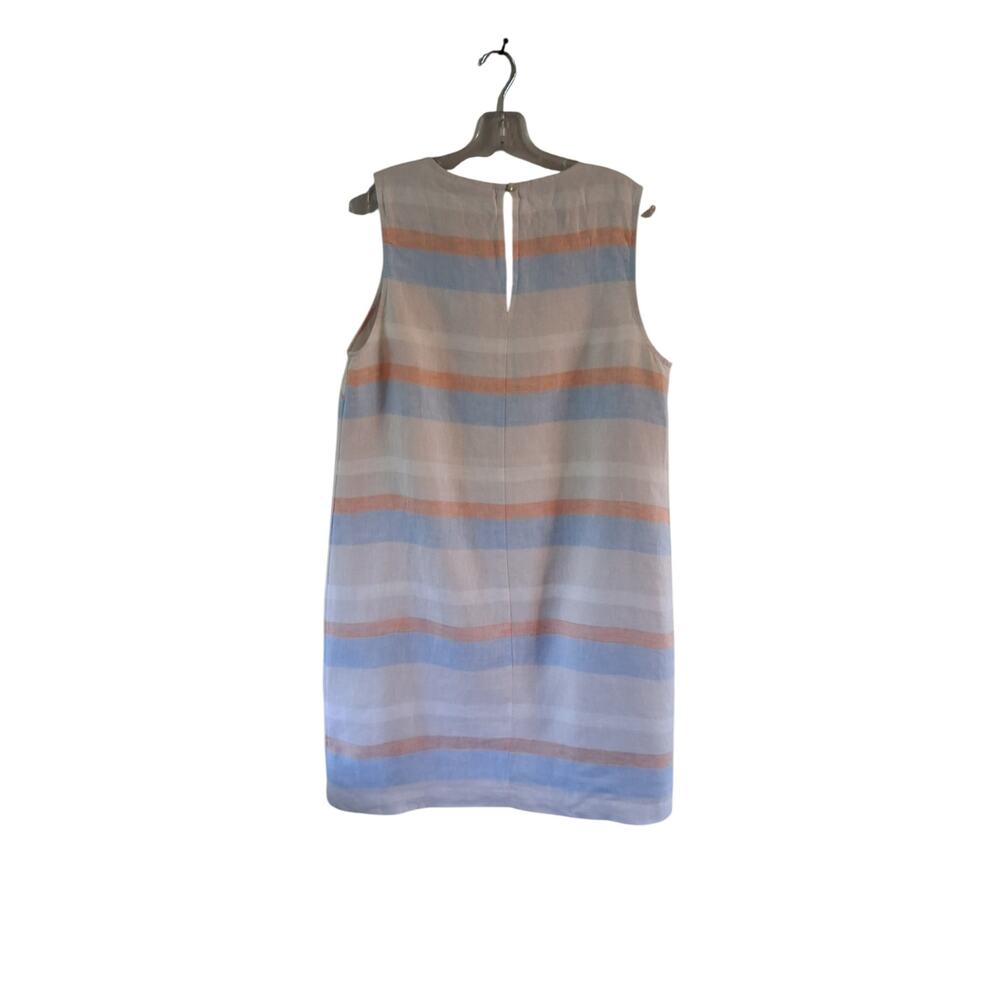 Cynthia Rowley Sleeveless Linen Dress Beach Resortwear Vacation - Picture 4 of 7